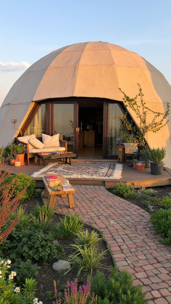comfortable dome home decor