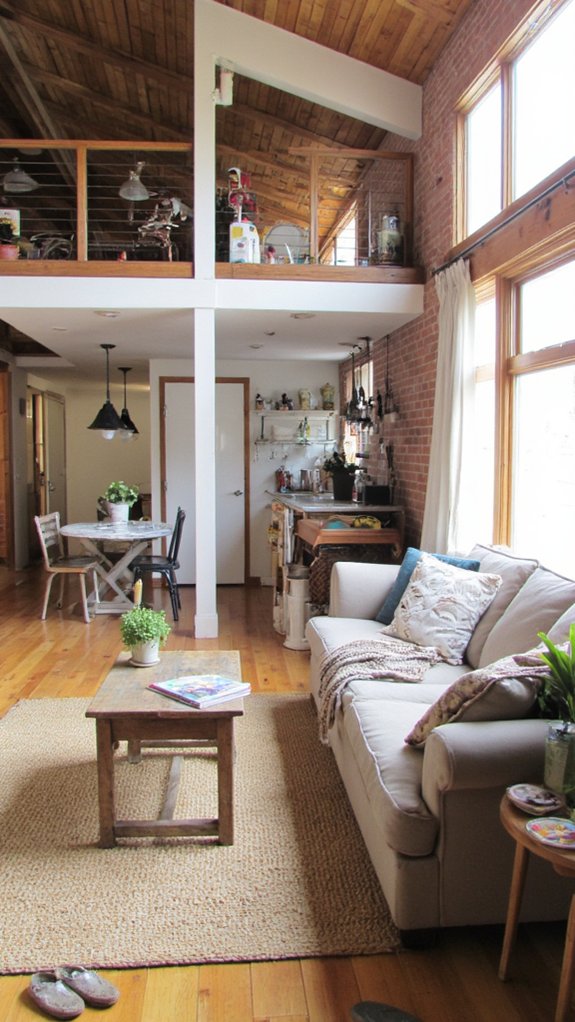 cozy functional stylish lofts