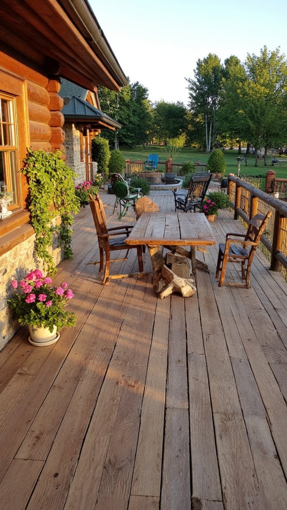 cozy outdoor living spaces