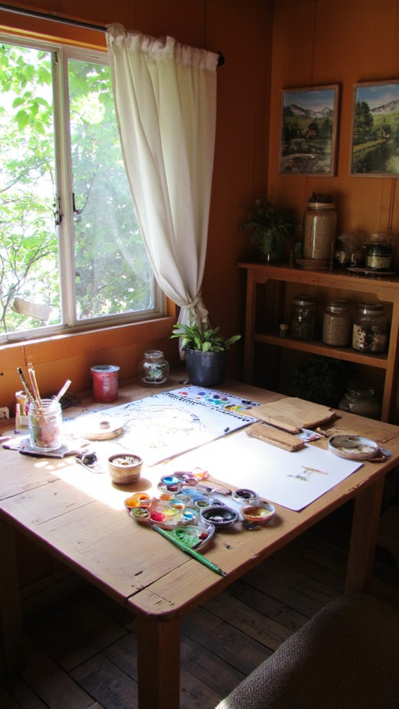crafting sanctuary for creativity