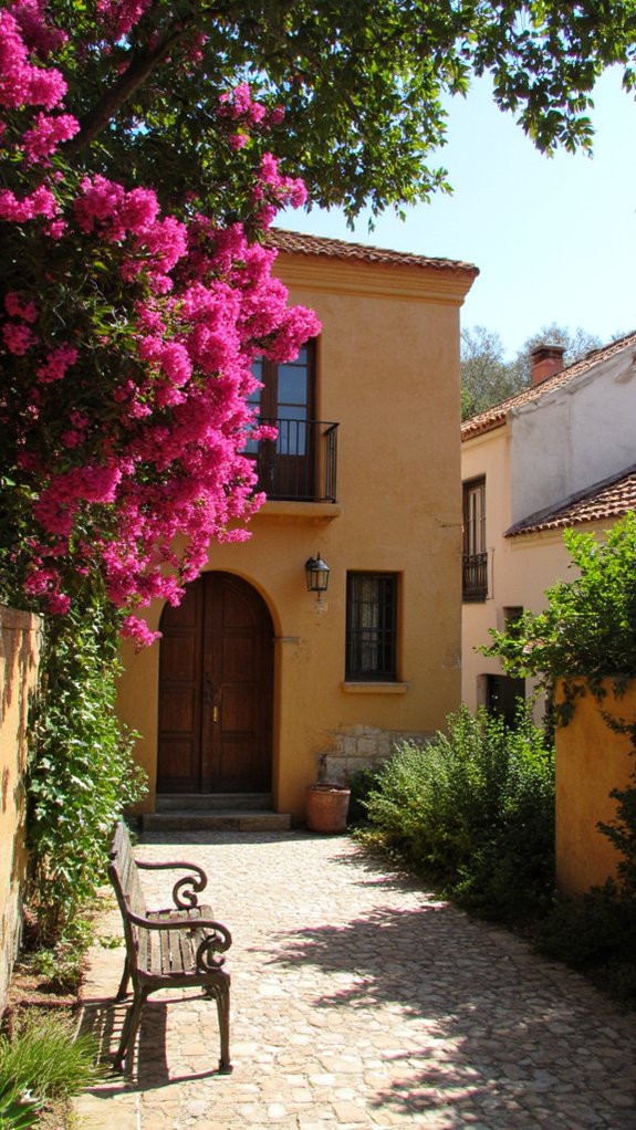 distinctive warm architectural charm