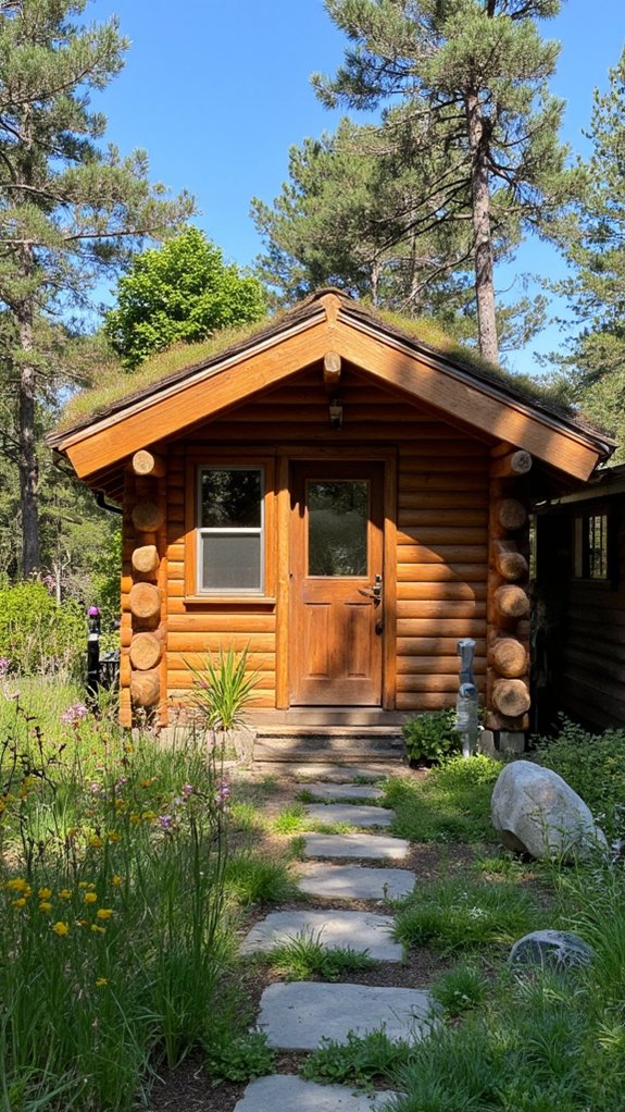 eco friendly cabin materials choice
