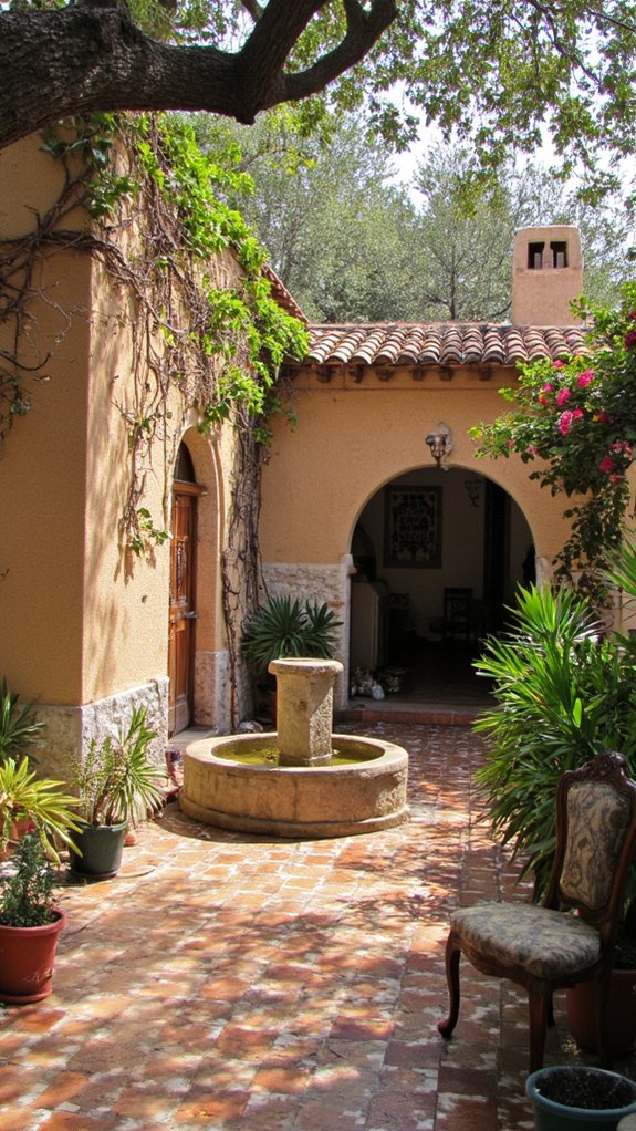 elegant arches invite warmth