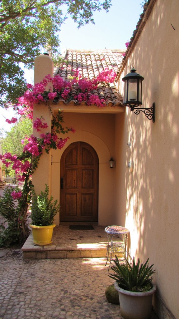 elegant mediterranean architectural details