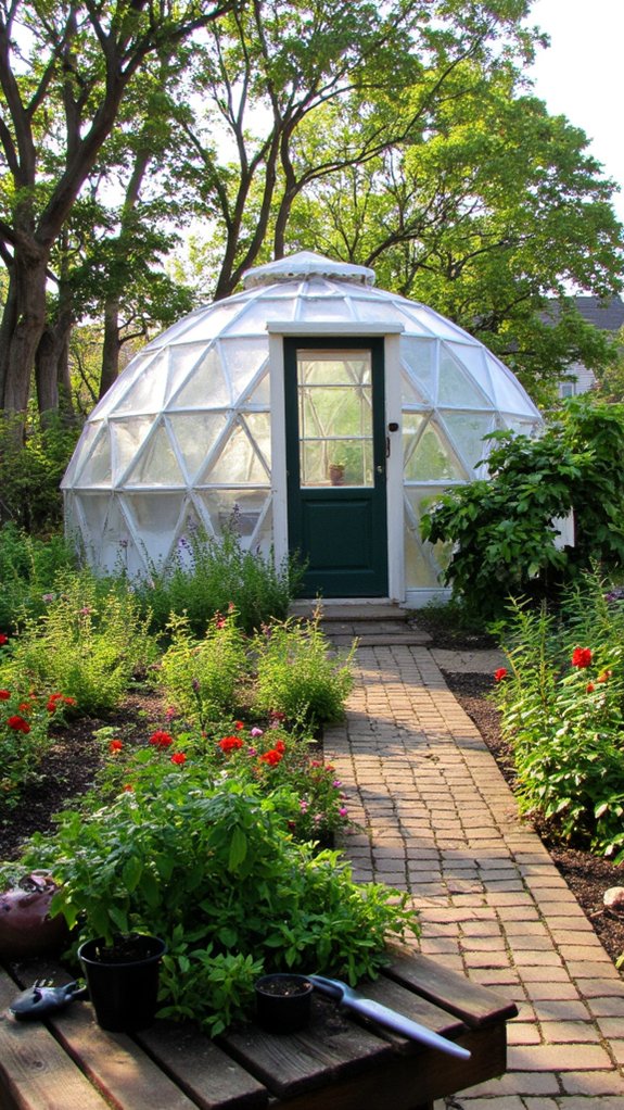 geodesic dome greenhouse tips