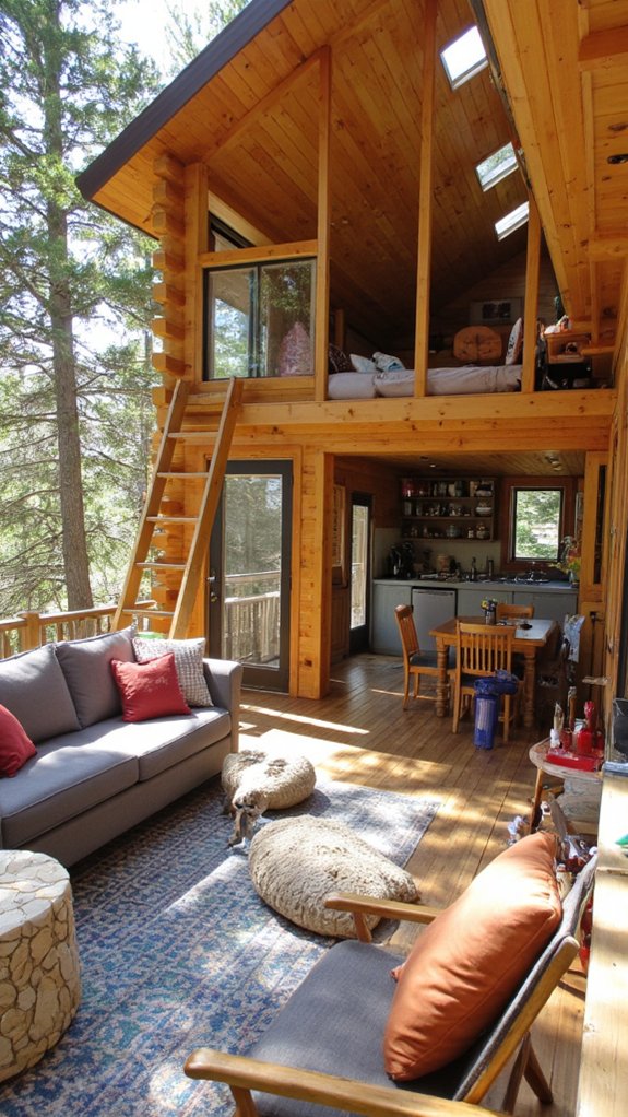 lofted designs maximize space