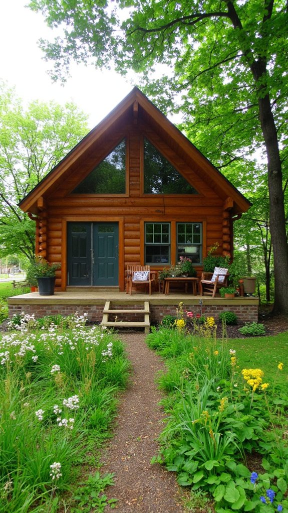 maintain log home regularly