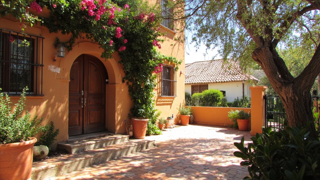 mediterranean inspired modern exteriors