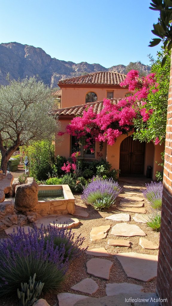 mediterranean landscaping curb appeal