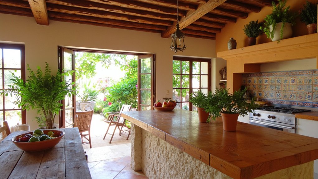 modern hacienda kitchen styles