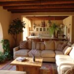 modern hacienda living inspiration