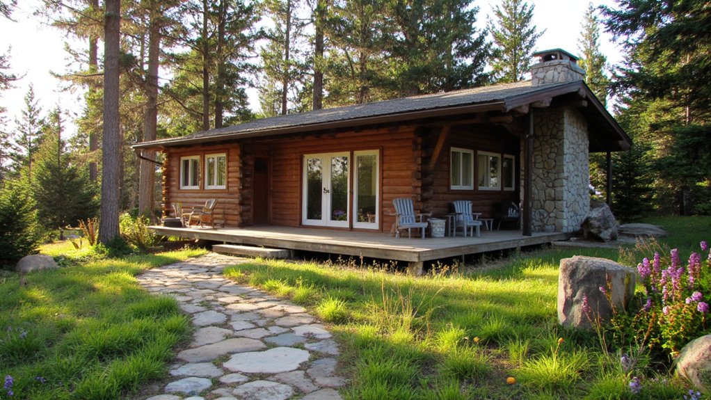 modern log cabin designs