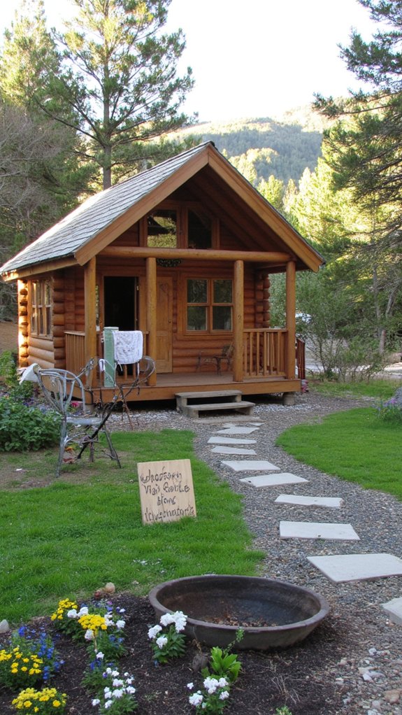 personalize your log cabin