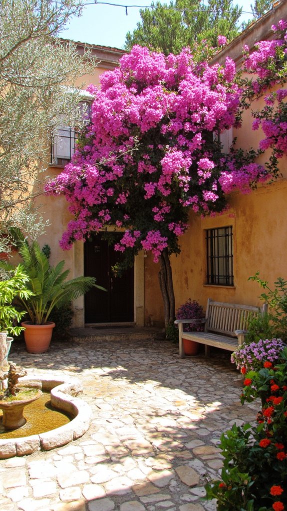 private oasis for relaxation