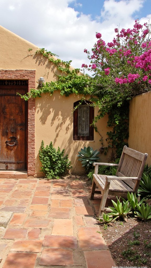 reclaimed materials enhance mediterranean homes