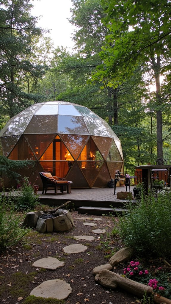 romantic dome retreat experience