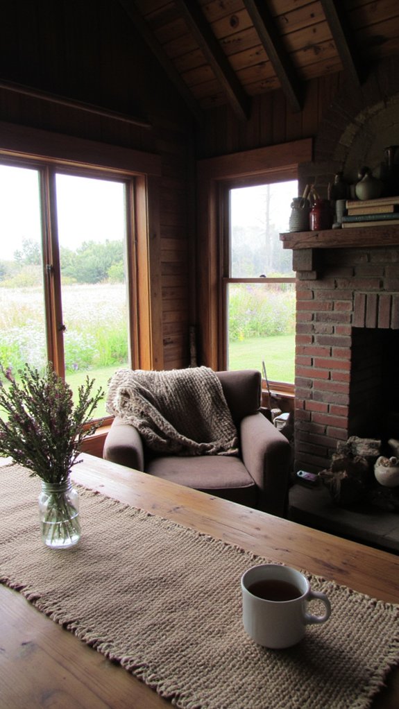 rustic cabin warmth decor