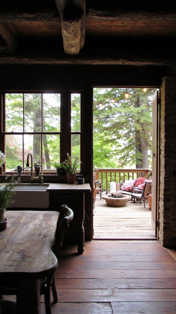 seamless indoor outdoor connection