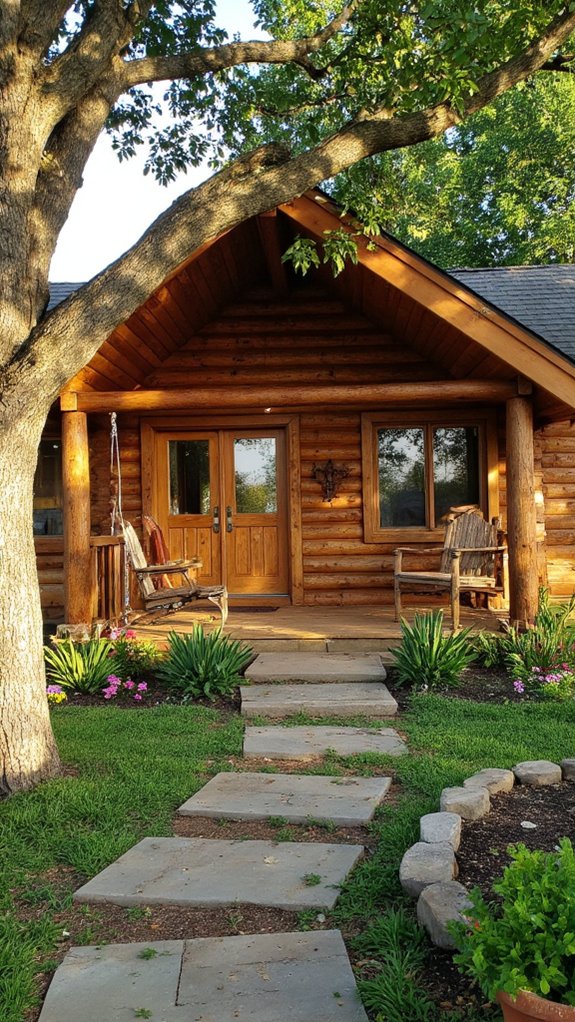 smart technology meets log homes