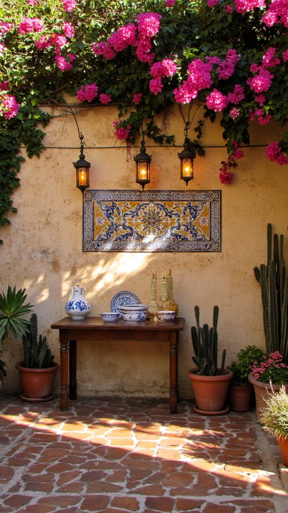 spanish inspired ambient lanterns