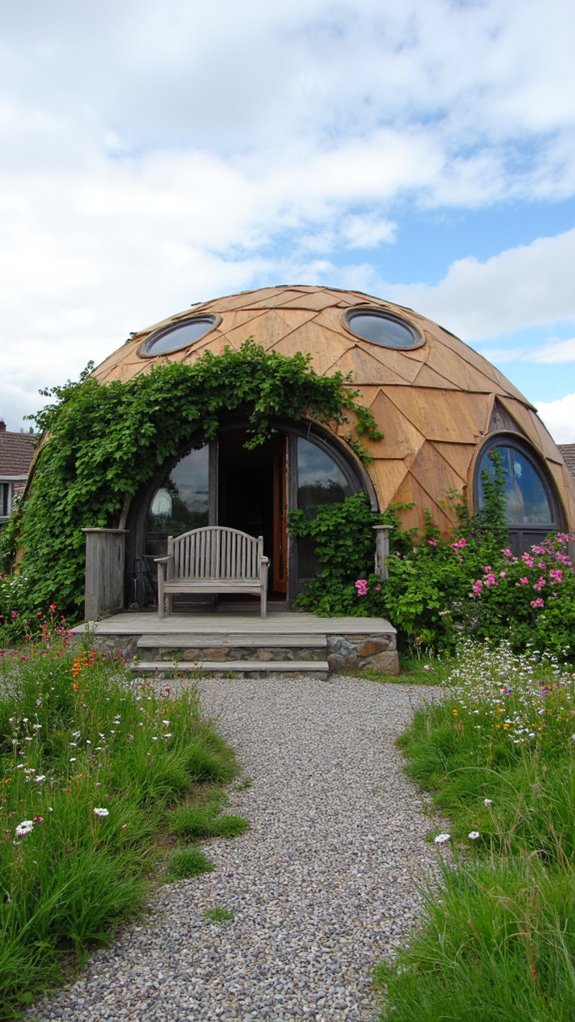 spherical energy efficient dome homes