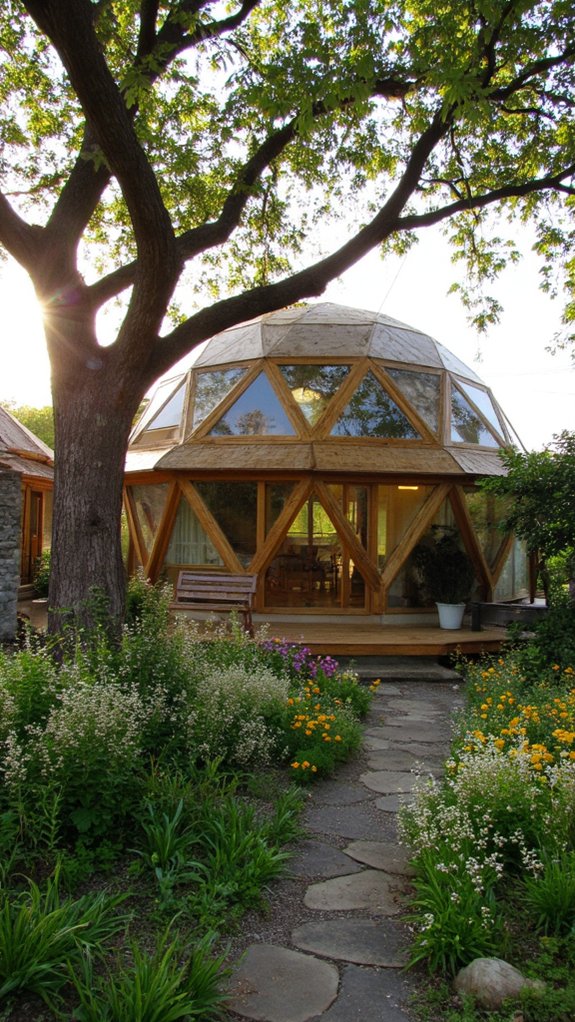 stylish multi level dome spaces