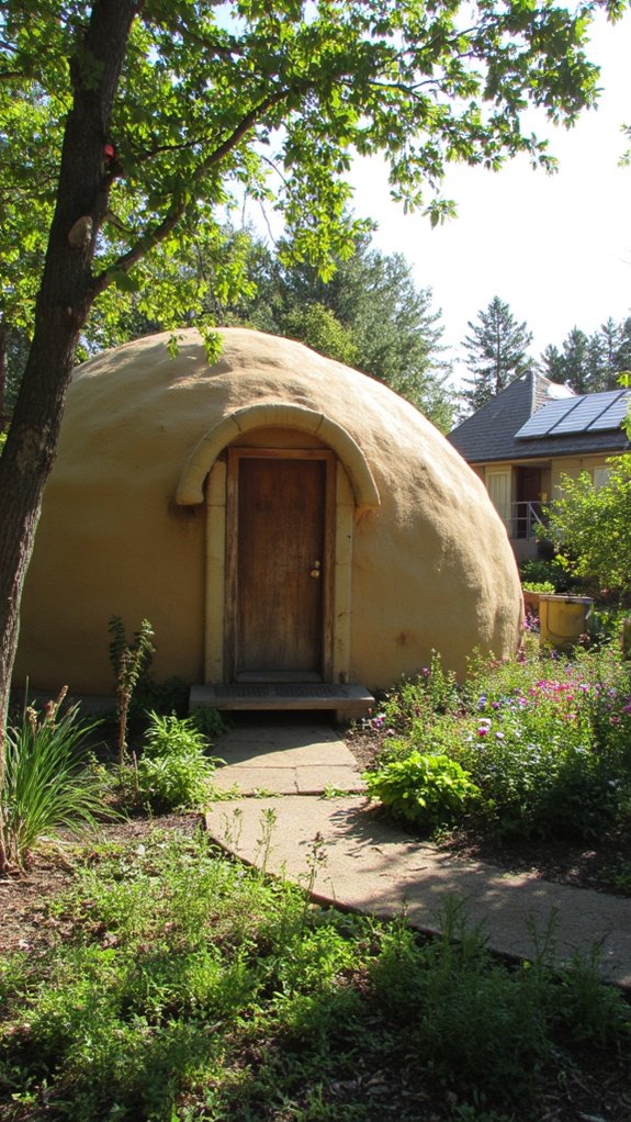 sustainable earthbag dome homes