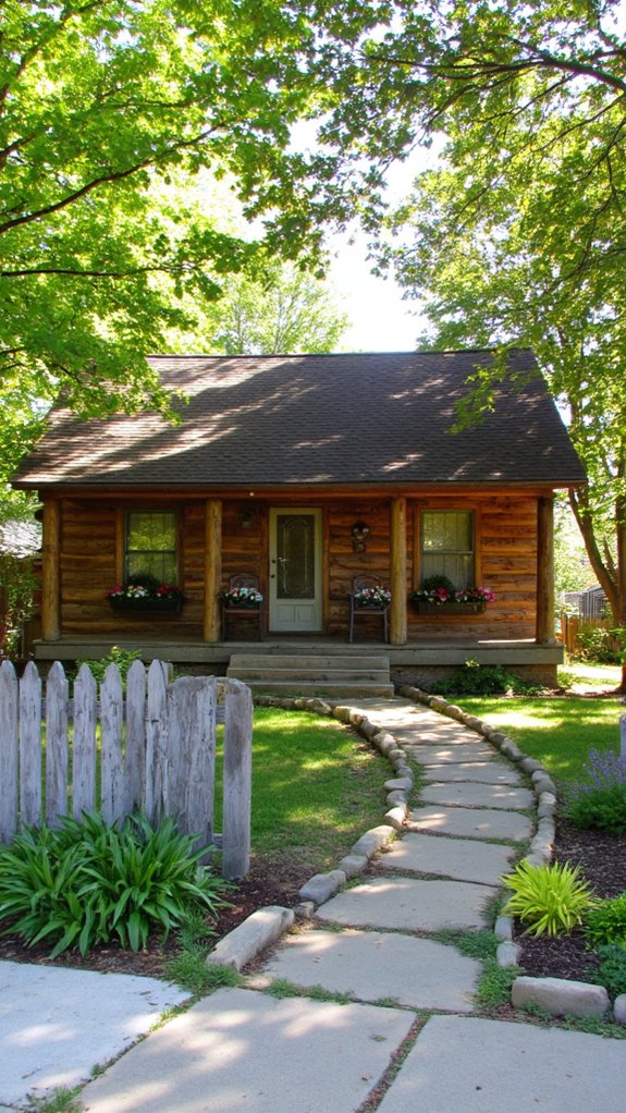 timeless classic log design