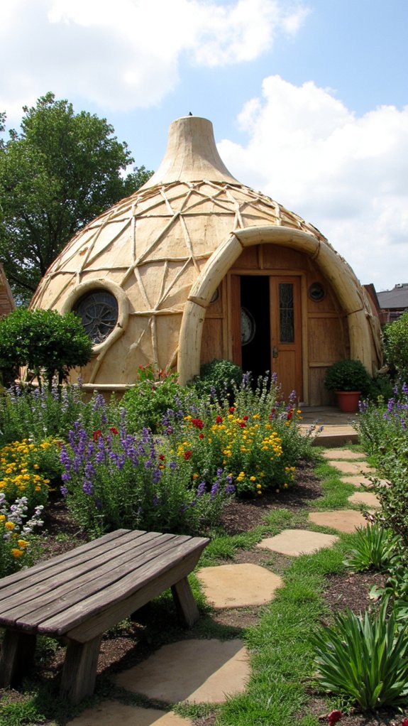 unique shelter stunning focal point