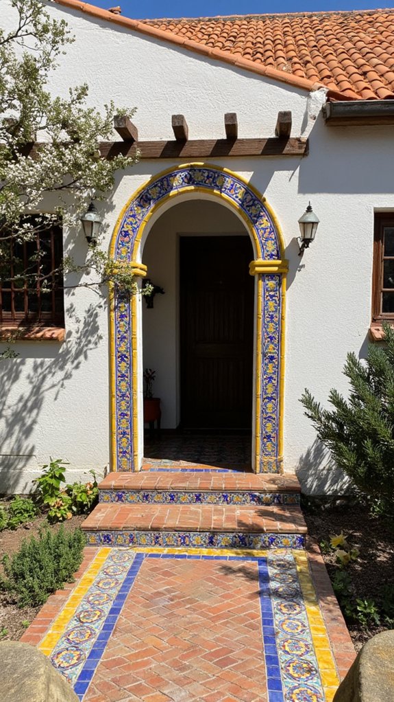 vibrant tile designs enhance