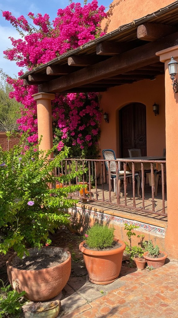 warm earthy color palette