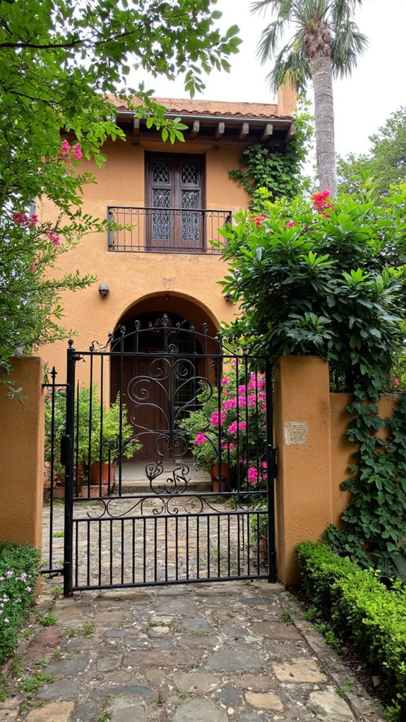 wrought iron architectural elegance
