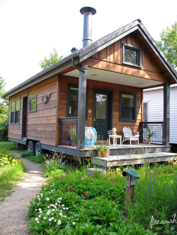 elegant sustainable tiny living