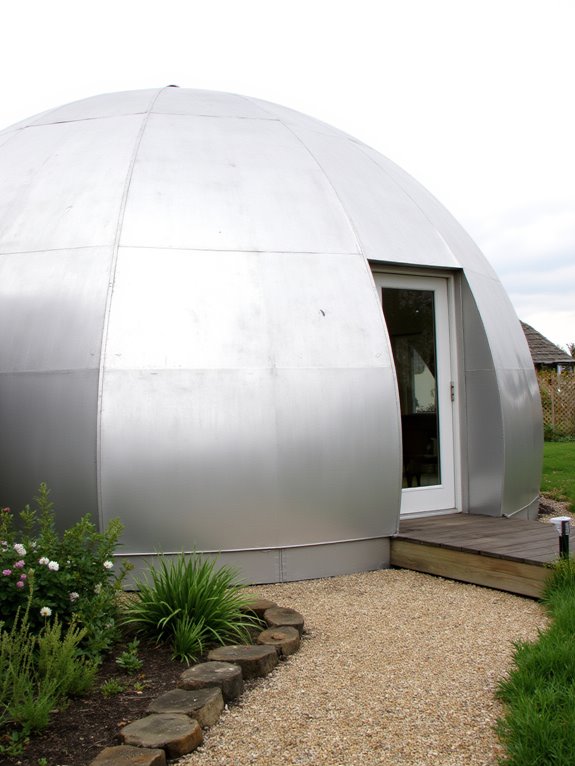 futuristic sustainable dome design