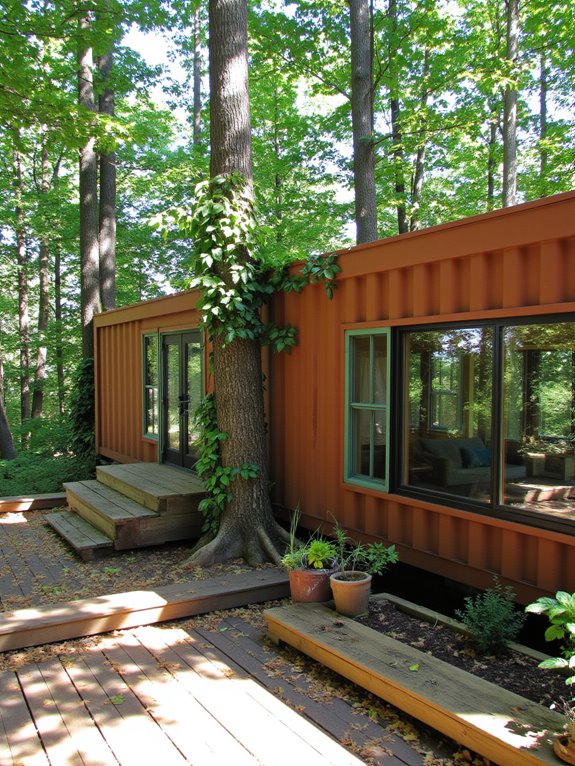 nature and architecture harmony