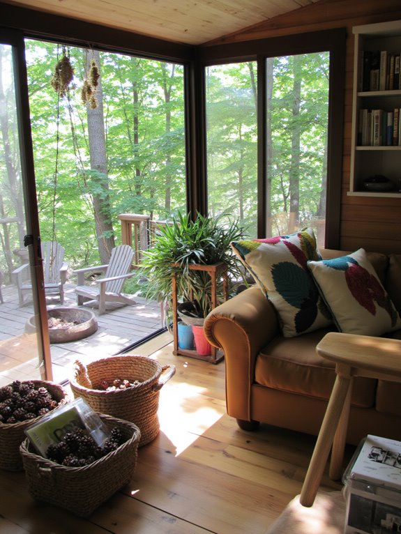 nature inspired cozy interiors