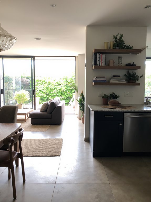 open inviting minimalist design