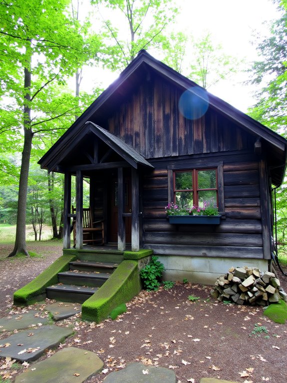 rustic cabin aesthetic embrace