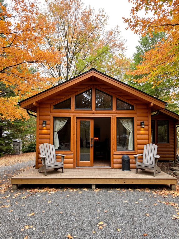 year round cozy prefab retreats