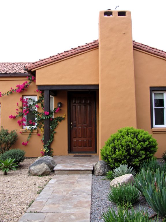 classic stucco enhances elegance