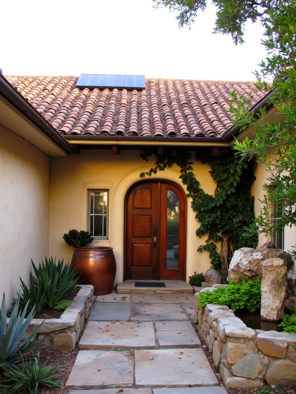 eco friendly contemporary hacienda features
