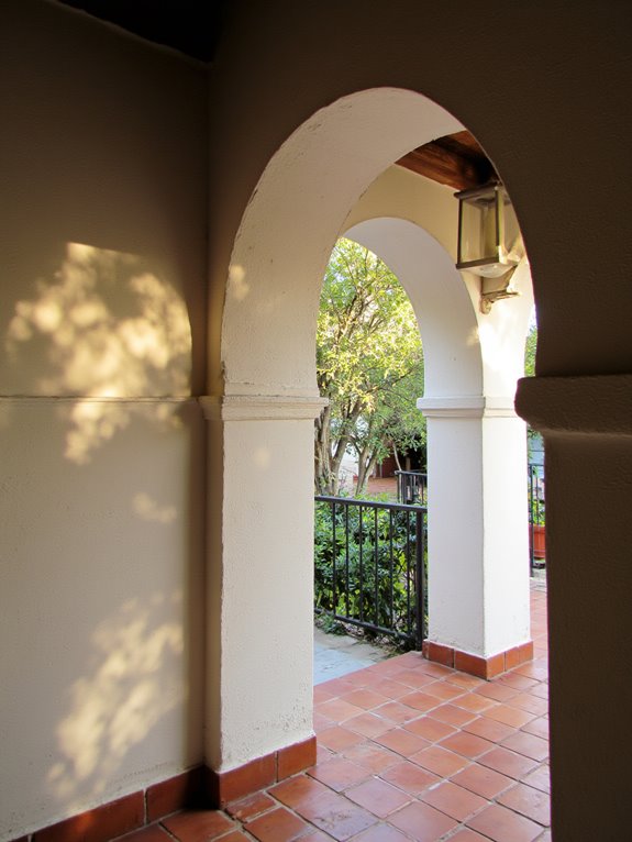 elegant arched doorway charm