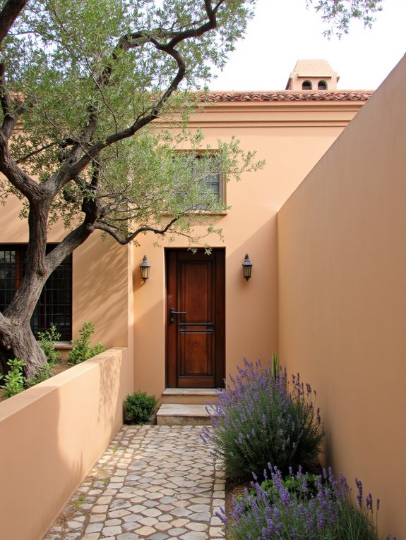 elegant modern hacienda design