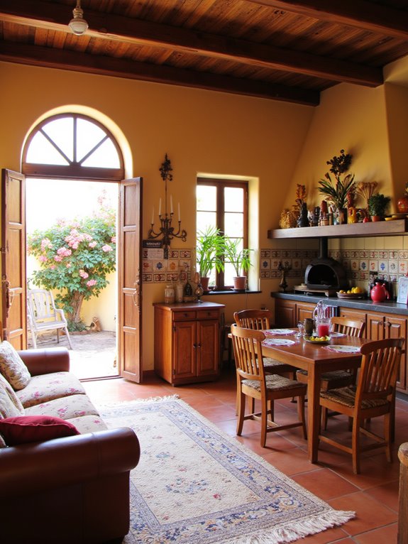inviting communal living spaces