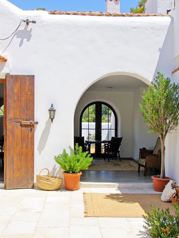 modern hacienda layout designs