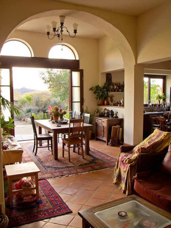 open concept living design