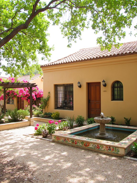 personalized spanish ranch home