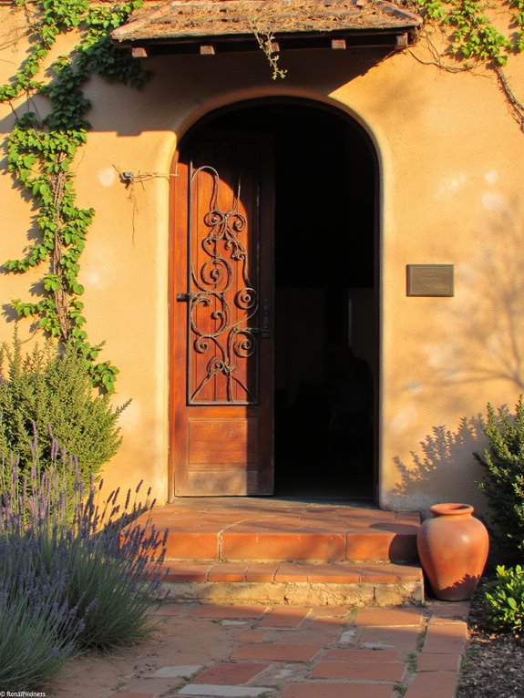 rustic spanish door hardware