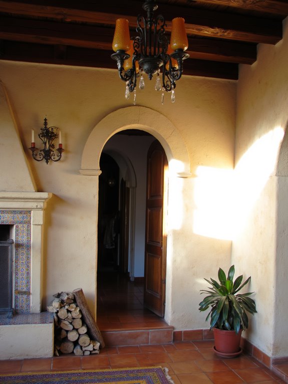 rustic wrought iron lighting