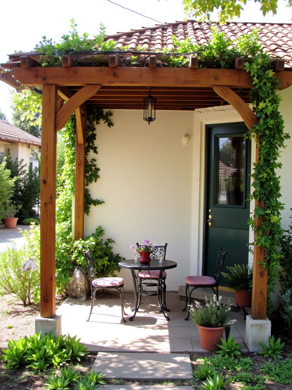 shaded retreat with style